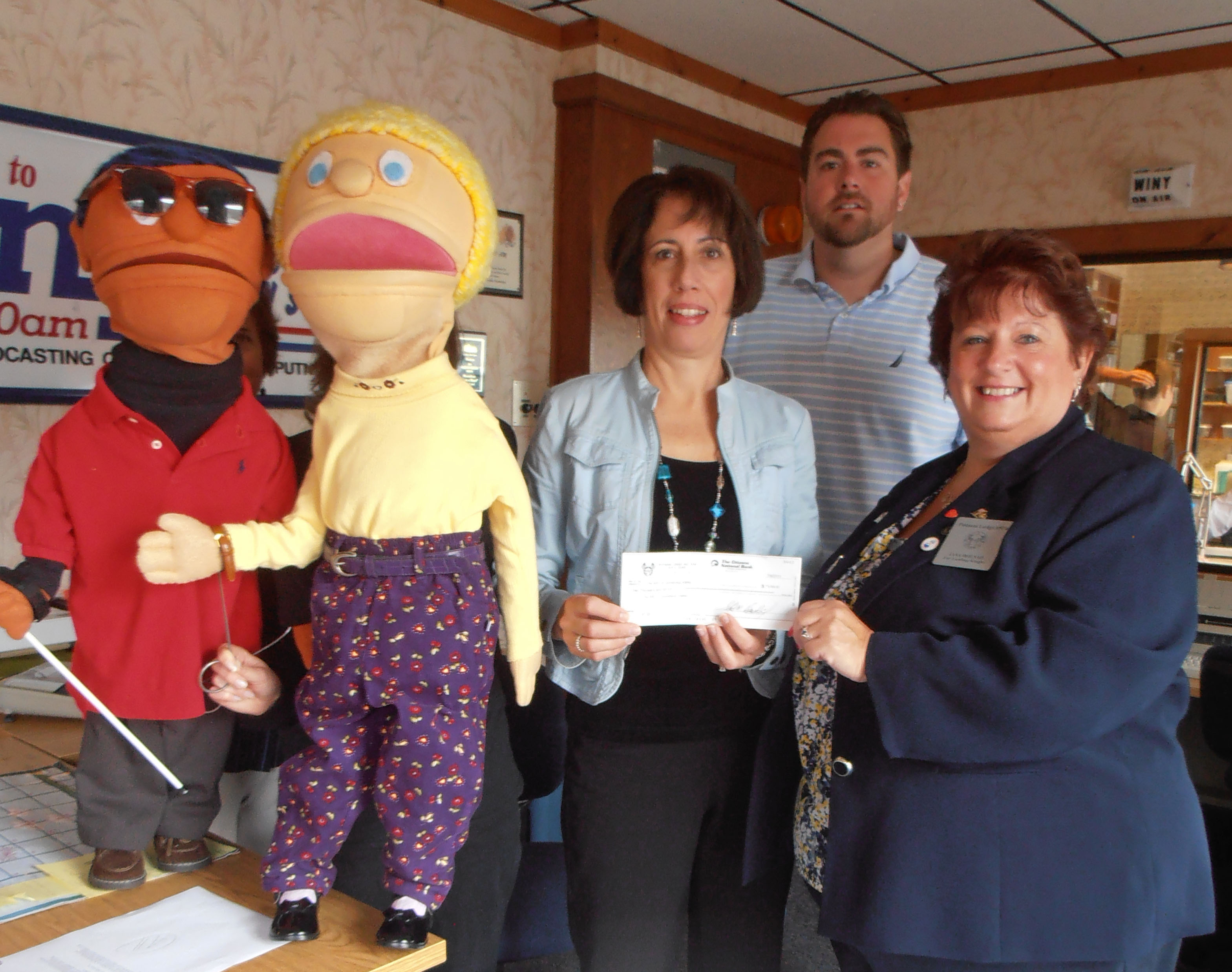 The kids on the block putnam elks donation